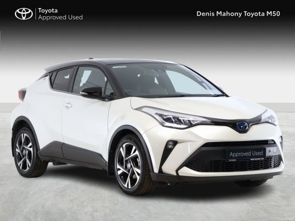 Toyota C-HR SUV, Petrol Hybrid, 2023, White