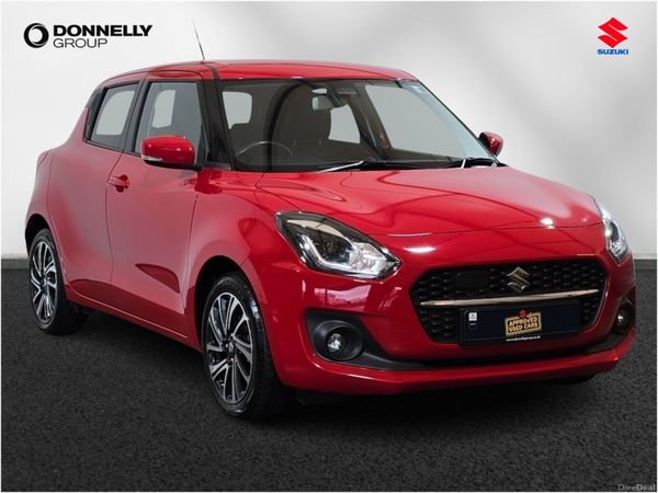 Suzuki Swift Hatchback, Petrol, 2022, Red