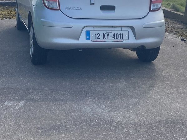 Nissan March Hatchback, Petrol, 2012, Silver