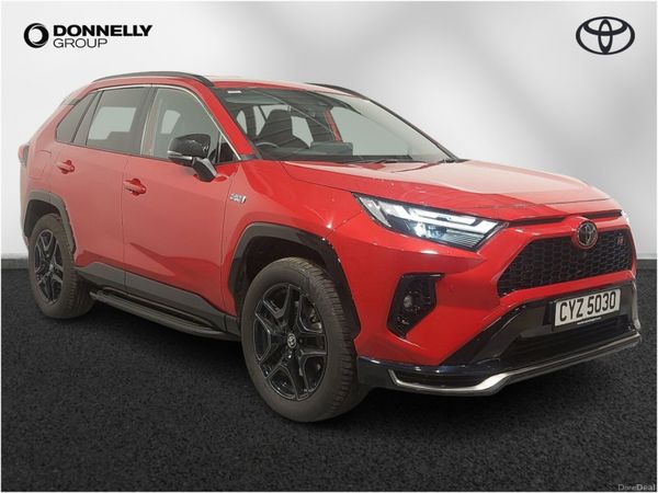 Toyota RAV4 Estate, Petrol Hybrid, 2024, Red