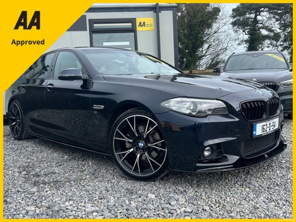 BMW 5-Series Saloon, Diesel, 2016, Black