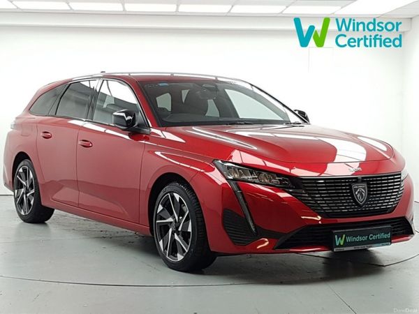 Peugeot 308 Estate, Diesel, 2024, Red