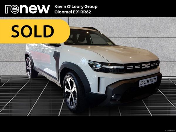 Dacia Duster SUV, Petrol Hybrid, 2026, White