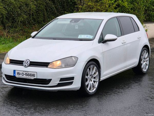 Volkswagen Golf Hatchback, Petrol, 2015, White