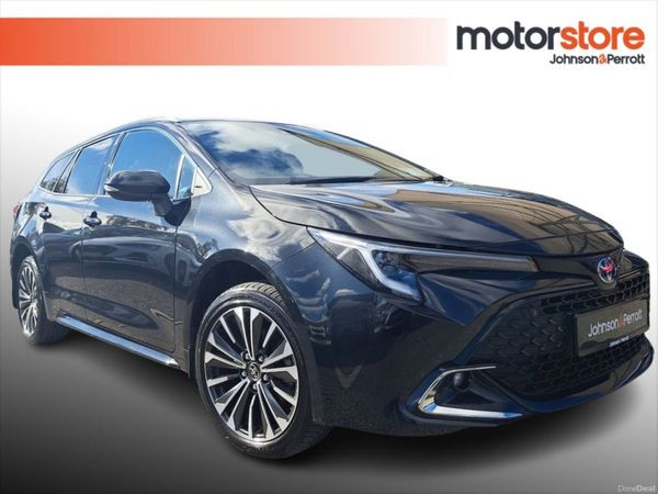 Toyota Corolla Estate, Petrol Hybrid, 2023, Black