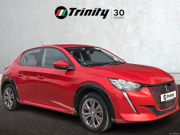 Peugeot 208 Hatchback, Electric, 2021, Red