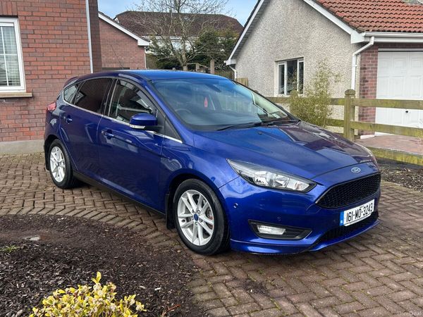 Ford Focus Hatchback, Diesel, 2016, Blue