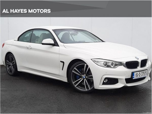 BMW 4-Series Convertible, Diesel, 2015, White