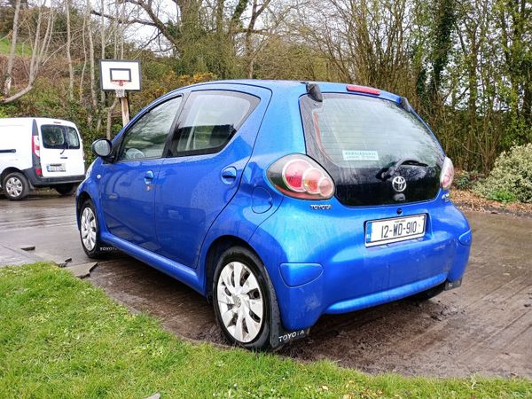Toyota Aygo Hatchback, Petrol, 2012, Blue
