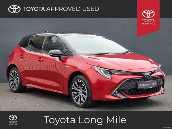 Toyota Corolla Hatchback, Petrol Hybrid, 2020, Red