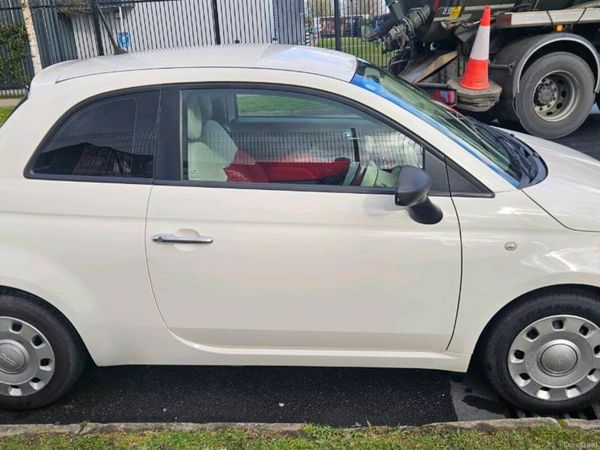 Fiat 500 Hatchback, Petrol, 2014, White