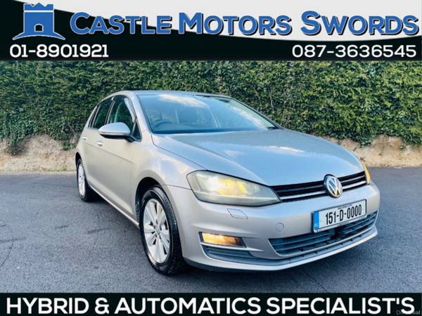 Volkswagen Golf Hatchback, Petrol, 2015, Silver