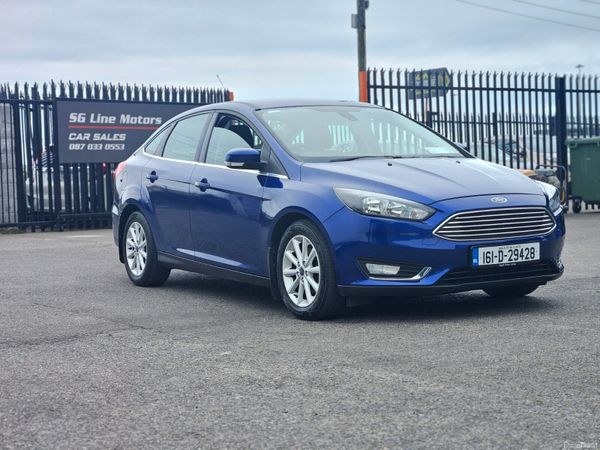 Ford Focus Saloon, Diesel, 2016, Blue