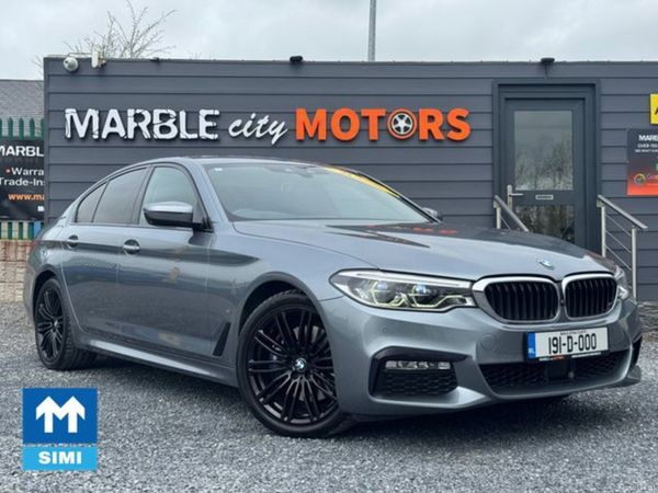 BMW 5-Series Saloon, Petrol Plug-in Hybrid, 2019, Grey