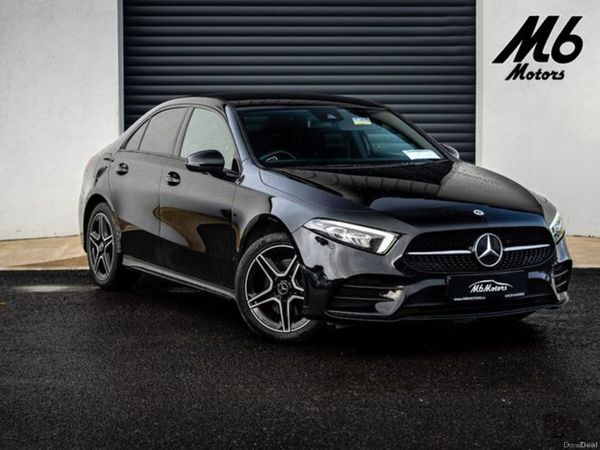 Mercedes-Benz A-Class Saloon, Petrol Plug-in Hybrid, 2022, Black