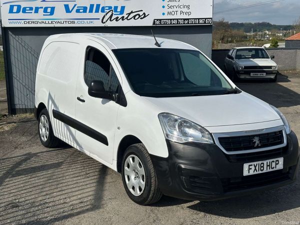 Peugeot Partner MPV, Diesel, 2018, White