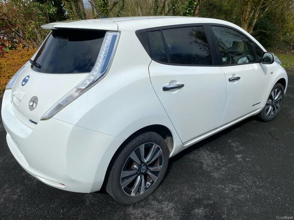 Nissan Leaf Hatchback, Electric, 2014, White