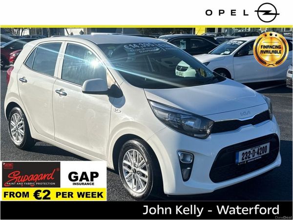 Kia Picanto Hatchback, Petrol, 2023, White