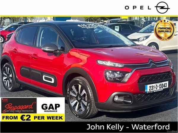 Citroen C3 Hatchback, Petrol, 2023, Red