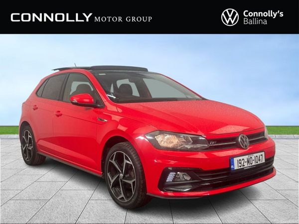 Volkswagen Polo Hatchback, Petrol, 2019, Red