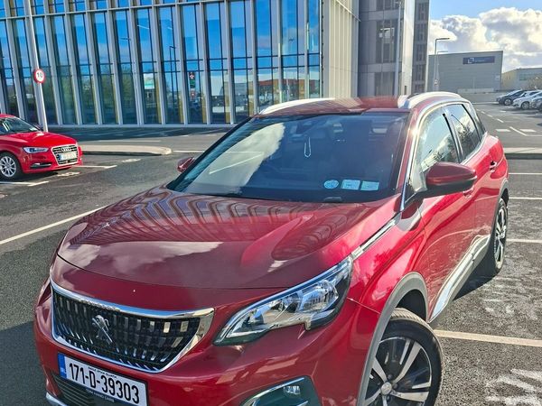 Peugeot 3008 SUV, Diesel, 2017, Red