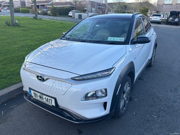 Hyundai KONA MPV, Electric, 2019, White