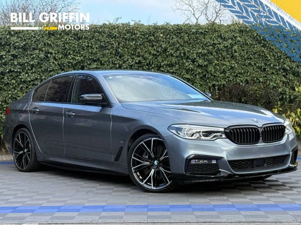 BMW 5-Series Saloon, Petrol Plug-in Hybrid, 2018, Grey