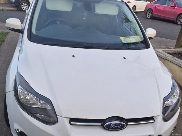 Ford Focus Hatchback, Diesel, 2014, White