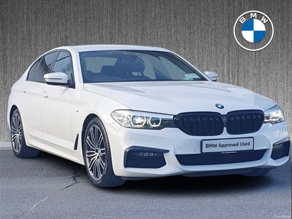 BMW 5-Series Saloon, Diesel, 2020, White