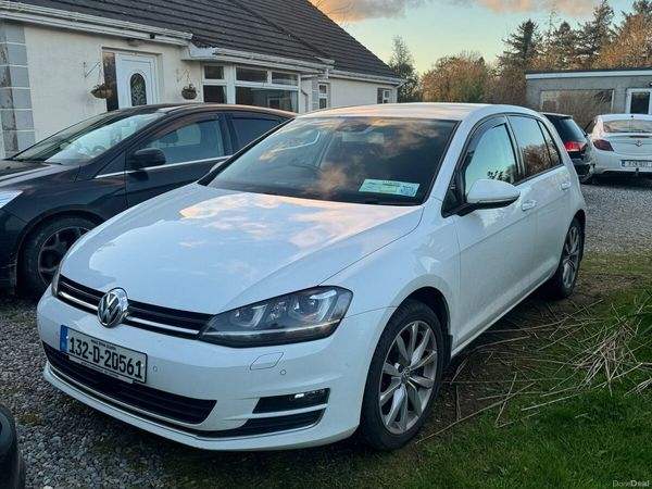 Volkswagen Golf Hatchback, Petrol, 2013, White