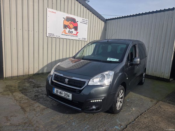 Peugeot Partner Tepee Estate, Diesel, 2018, Grey