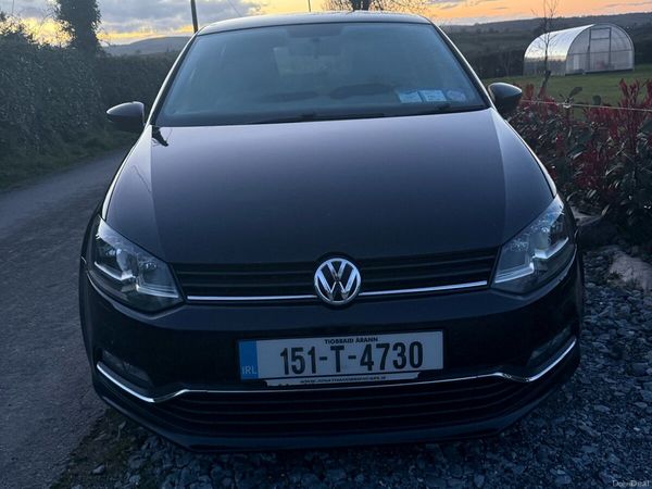 Volkswagen Polo Hatchback, Diesel, 2015, Black