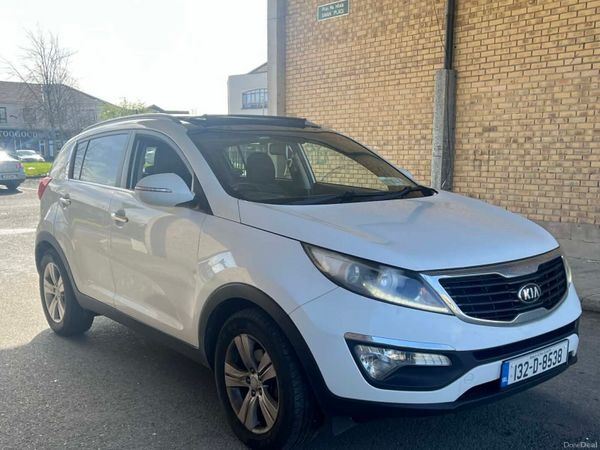 Kia Sportage SUV, Diesel, 2013, White
