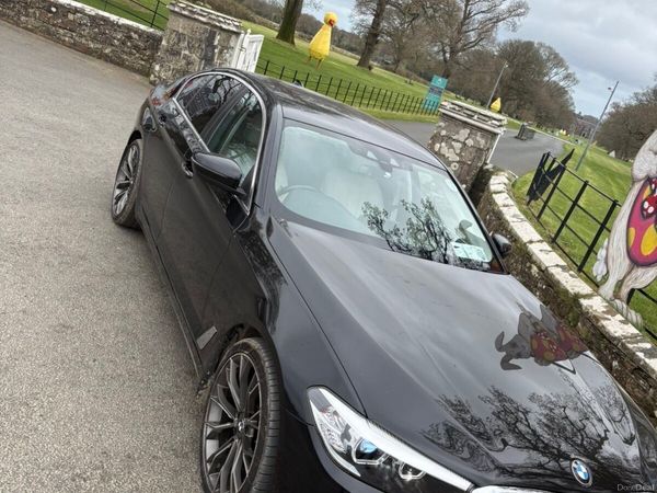 BMW 5-Series Saloon, Diesel, 2017, Black