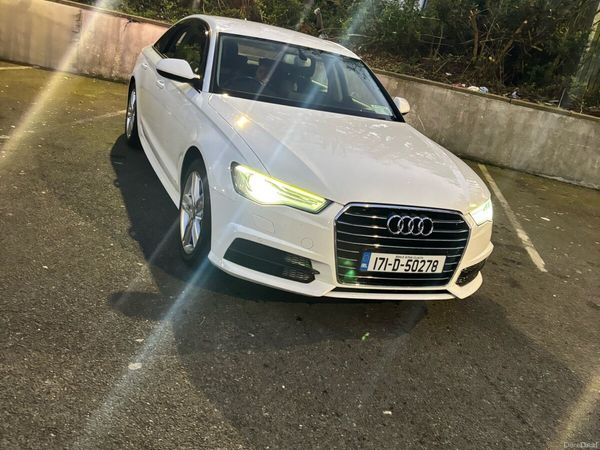 Audi A6 Saloon, Diesel, 2017, White