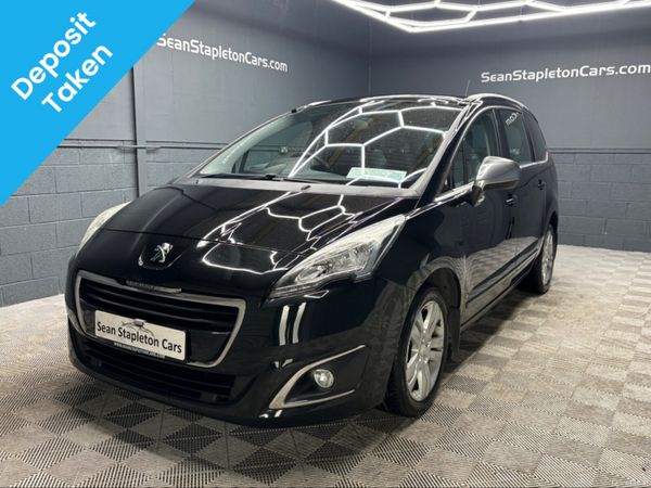 Peugeot 5008 MPV, Diesel, 2016, Black