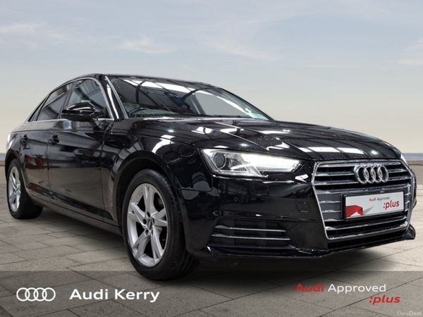 Audi A4 Saloon, Petrol, 2017, Black