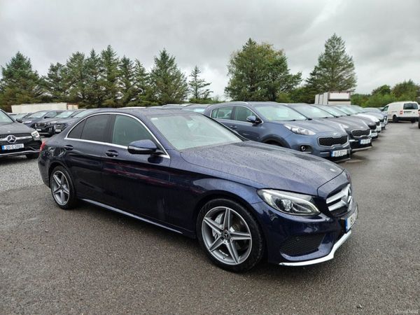 Mercedes-Benz C-Class Saloon, Diesel, 2019, Blue