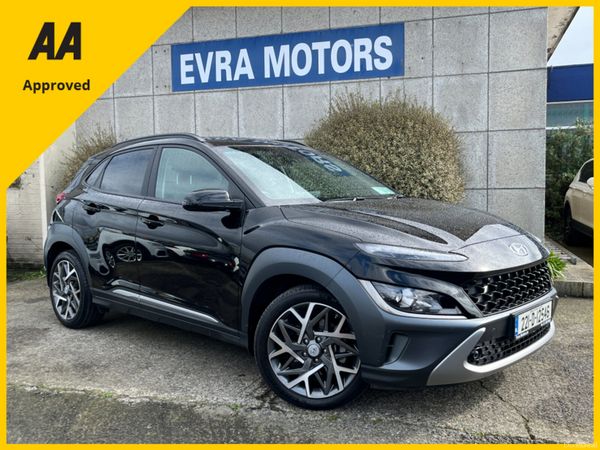 Hyundai KONA SUV, Petrol Hybrid, 2022, Black