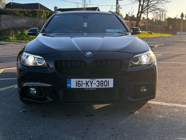 BMW 5-Series Estate, Diesel, 2016, Black