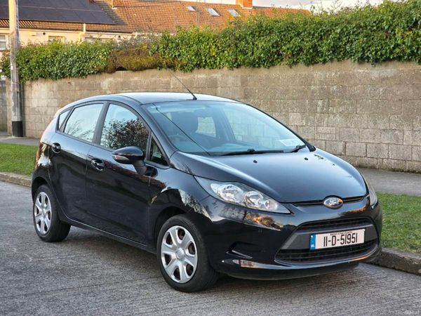 Ford Fiesta Hatchback, Petrol, 2011, Black
