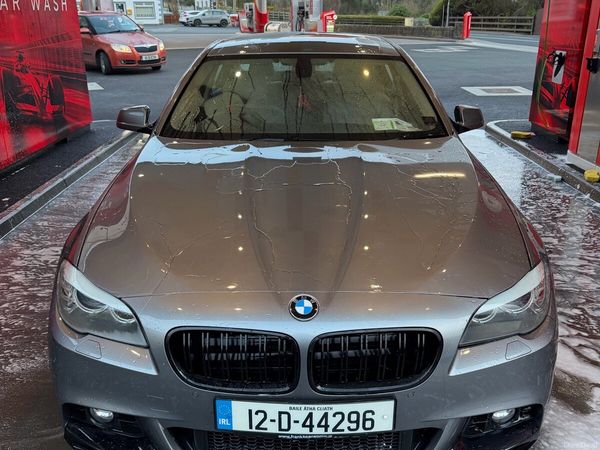 BMW 5-Series Saloon, Diesel, 2012, Grey