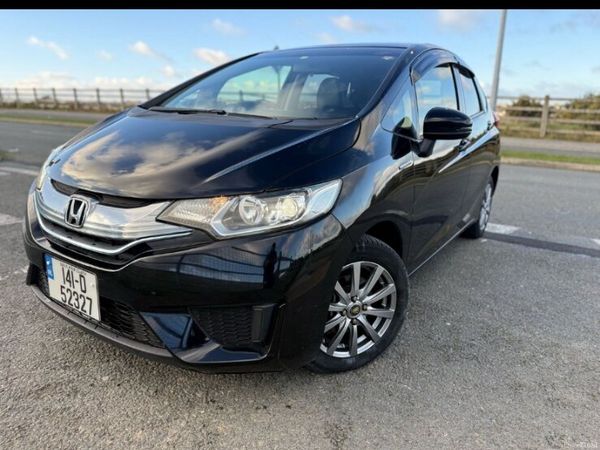 Honda Fit Hatchback, Petrol Hybrid, 2014, Black
