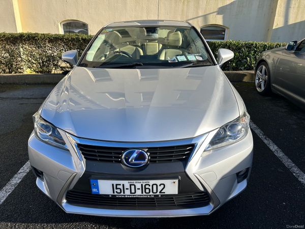 Lexus CT Hatchback, Petrol Hybrid, 2015, Silver