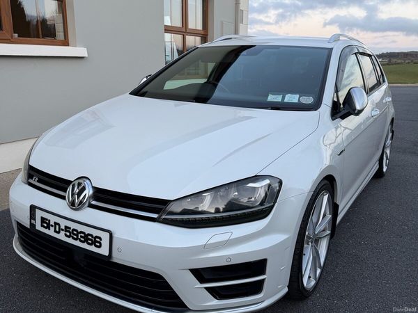 Volkswagen Golf Estate, Petrol, 2015, White