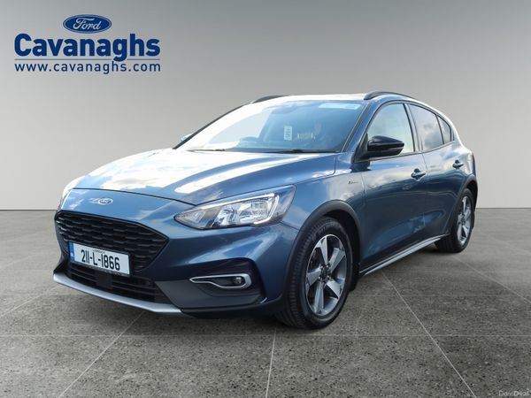 Ford Focus Hatchback, Petrol Hybrid, 2021, Blue