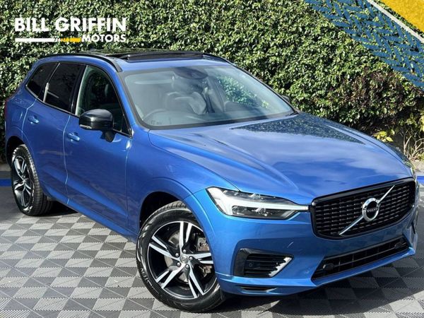 Volvo XC60 Estate, Petrol Plug-in Hybrid, 2021, Blue