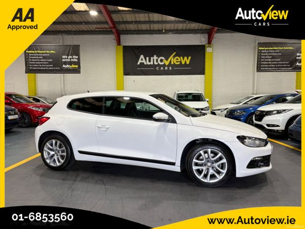 Volkswagen Scirocco Hatchback, Petrol, 2009, White