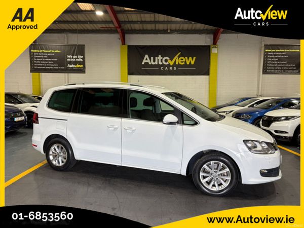Volkswagen Sharan MPV, Petrol, 2017, White