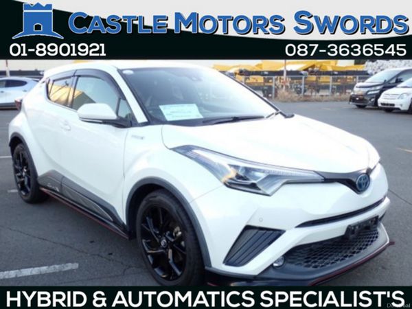 Toyota C-HR SUV, Petrol Hybrid, 2019, White